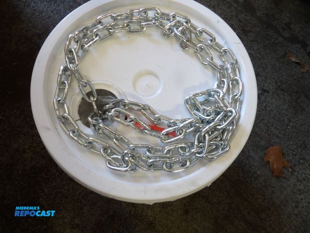 Lot 2-53346 - New Dayton Straight Chain 3/16" chain trade size, 30 chain grade Carbon steel 350 Ft, 8001b working ...