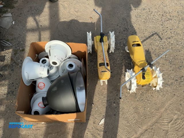 Lot 2-67370 - 2 Nelson heavy duty sprinklers and halo 6” lights and other lights