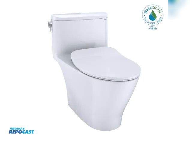 Lot 2-32734 - TOTO Nexus MS642234CEFG#01 1.28 GPF One Piece Elongated Chair Height Toilet with Tornado Flush Techn...