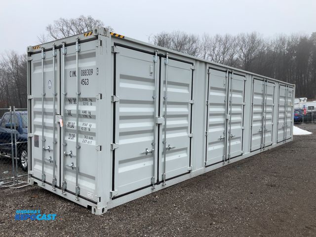 Lot 2-44525 - 2025 High Cube Metal Shipping/Ground Container