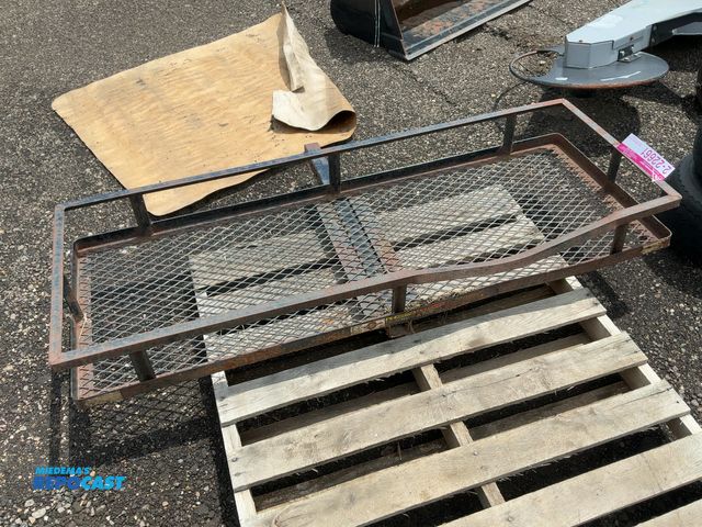 Lot 2-22661 - Used Carry On Hitch Carrier Platform, fits in 2” receiver, approx. 5’x22”, has bent rail