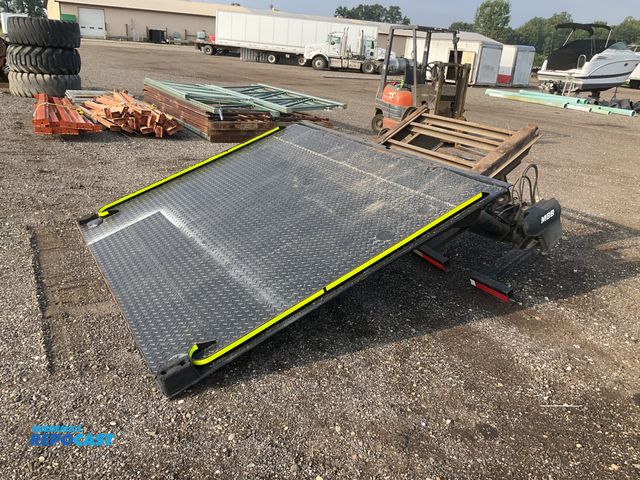 Lot 2-11273 - MBB Interlift hydraulic liftgate model ILK44, steel platform 98.5”W x 82.5”L, side mounted control b...