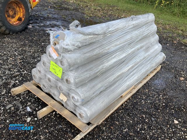 Lot 2-41633 - Approx. 750 Yards of Grey Suede Fabric Material, (15) rolls total, rolls are approx. 80" wide, belie...
