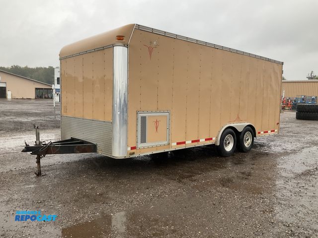 Lot 2-41127 - 2008 ASSEMBLED 20’ Tandem Axle Enclosed Trailer