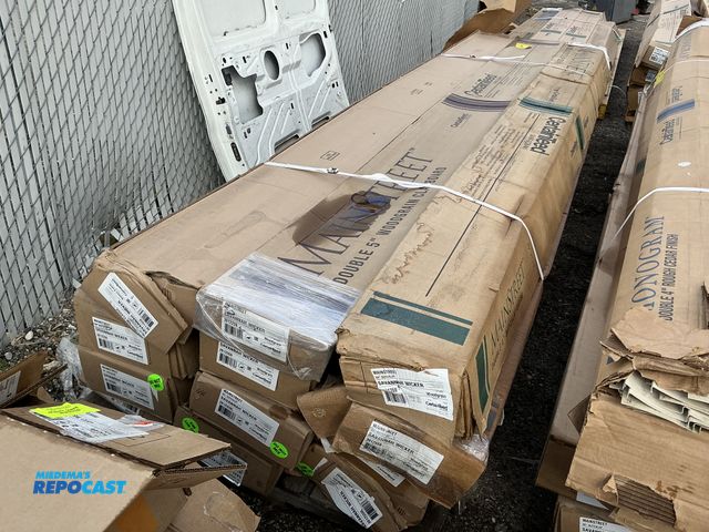 Lot 2-69752 - (12) boxes of Mainstreet double 4” dutchlap siding, double 5” wood grain dutchlap siding, and more, ...