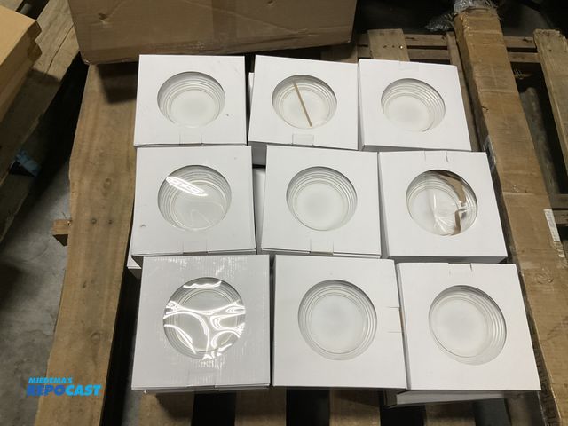 Lot 2-67680 - Lot of (18) D110 Dimmable 6” downlights, 120V