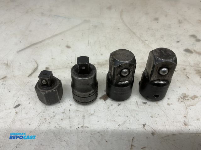 Lot 2-14666 - 4pc snap-on impact adapters