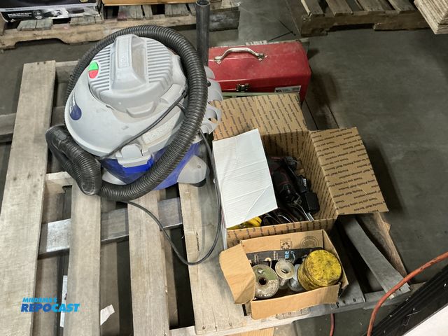 Lot 2-35483 - large lot of tools including 2 tool boxes loaded and a shop vac