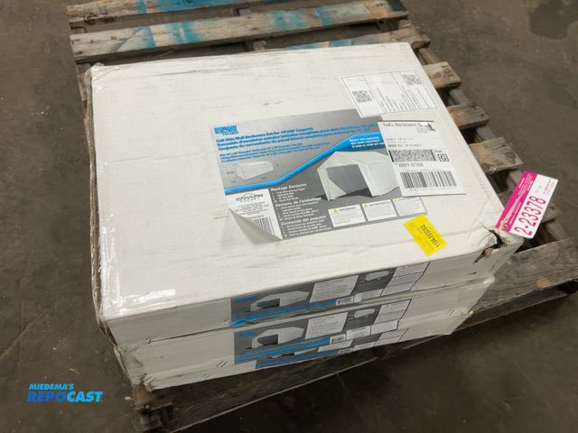 Lot 2-23378 - (3) Caravan Canopy Domain Shelters Full Side Wall Enclosure Sets for 10’x20’ Carports, each set incl...