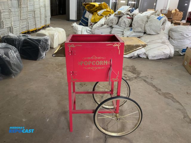 Lot 2-60755 - Metal Popcorn Cart