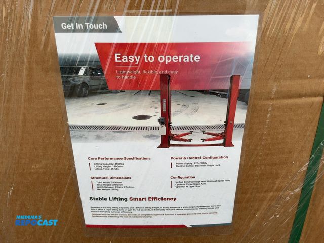 Lot 2-40146 - New SDLANCH Model TPL Two Post Lift, 4500 KG Lifting Capacity, 1800mm Lifting Height, 220/380 Volt E...