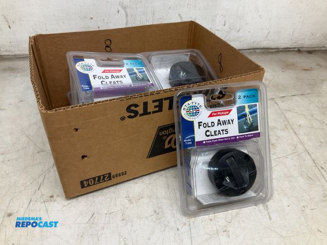 Lot 2-33880 - 8 2pk fold away cleats for pickups