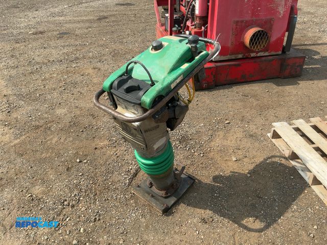 Lot 2-40371 - Wacker Tamping Rammer, Gas Engine with Recoil Start, Engine Turns Over but Did Not Start