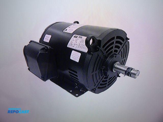 Lot 2-58301 - New in Box Dayton General Purpose Motor: Opеn Drip proof, Rigid base mount, 5Hp, 3550 RPm Three phas...
