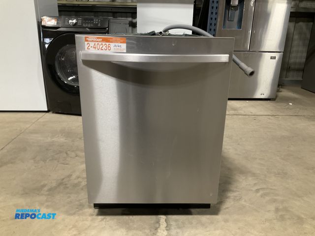 Lot 2-40236 - Scratch & Dent Electric Samsung DW80CG4051SR AutoRelease Dry Built-In Hybrid Stainless Steel Tub Dis...