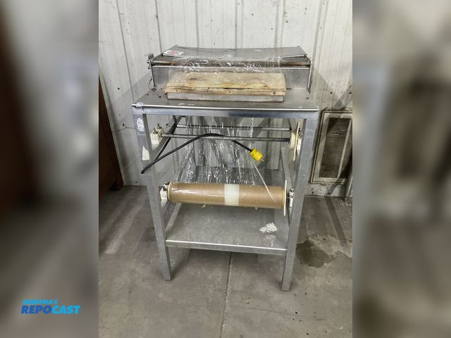 Lot 2-23901 - (1) commercial 115 volt meat packing unit with a 22” width x 33.5” height x 26” depth stainless stee...