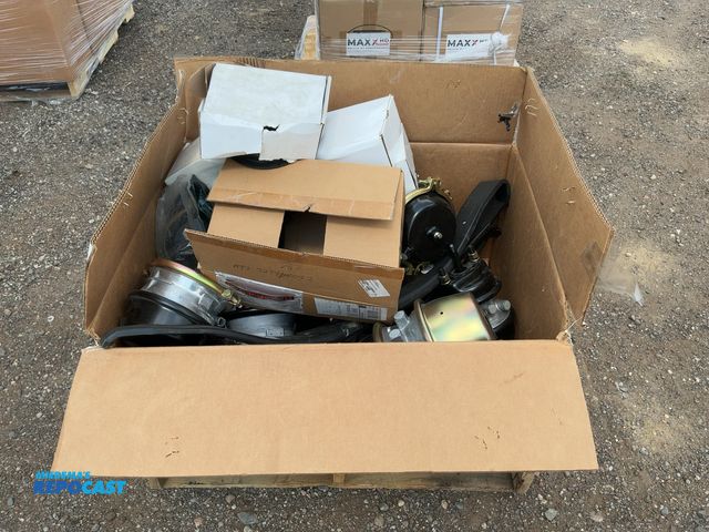 Lot 2-11249 - Skid of New Brake Chambers and Suspension Parts for Semi Trucks/Trailers, approx. (24) pieces total,...
