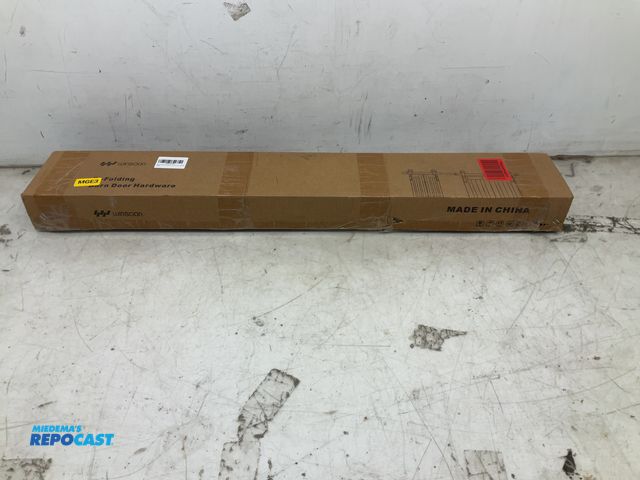 Lot 2-96360 - Winsoon Bi-folding barn door hardware, 80”