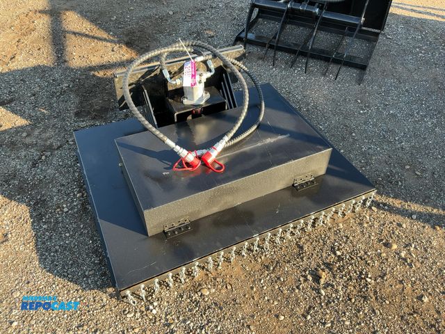Lot 2-21851 - New SDLANCH 42" Mower Mini Skid Steer Attachment, approx. 42" cut, has three blades, approx. 45" wid...