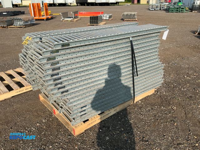 Lot 2-20613 - Approx. (53) Unex Span Track Carton Flow Rollers, 66-1/2" long x 12-1/2" wide, one has bent roller