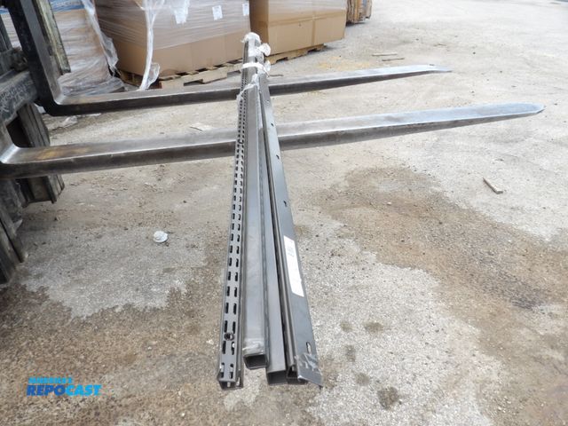 Lot 2-51103 - lot of 8 graphite top track, steel, 85 1/4" length