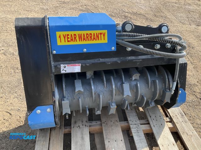 Lot 2-61332 - Raytree REDM32 Mini Excavator Drum Mulcher Bolt On Hydraulic Powered
