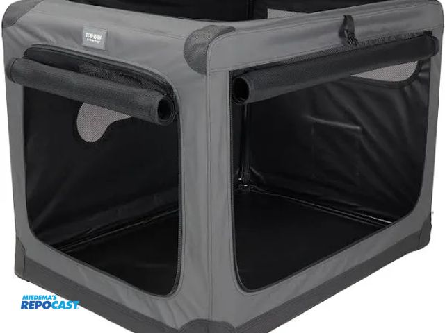 Lot 2-69727 - PF-GLV3DZD-30GY foldable dog crate