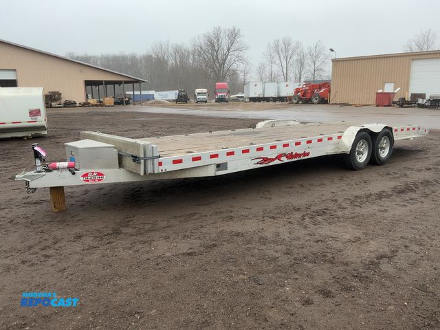 Lot 2-23686 - 2023 Wolverine 26’ Aluminum Tandem Axle Car Hauler Trailer