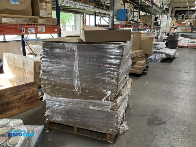 Lot 2-69611 - Skid of Cardboard Boxes, 600 Total, 22” x 19 5/8” x 4 3/4”