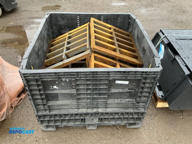 Lot 2-93971 - Lot of steel grates, 23 x 26”