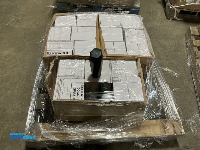 Lot 2-69568 - Skid of (72) Mini Car Trash Bins