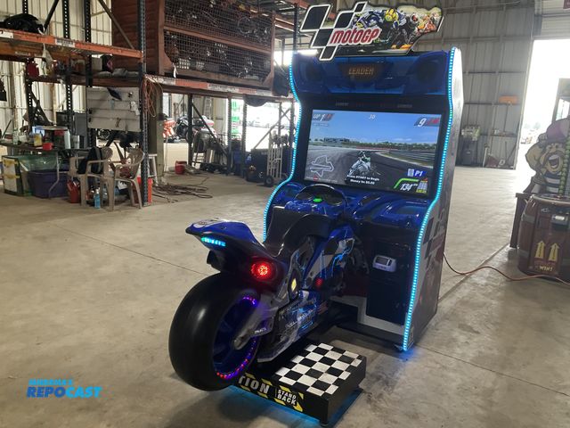 Lot 2-90908 - Raw Thrills MotoGP Motorcycle arcade simulator