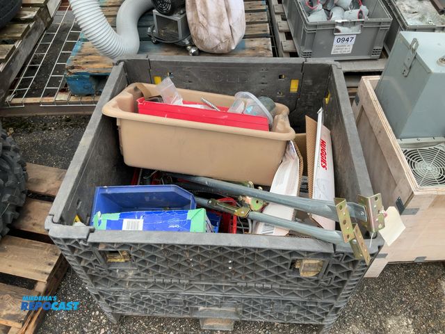 Lot 2-94841 - crate of electrical industrial supplies