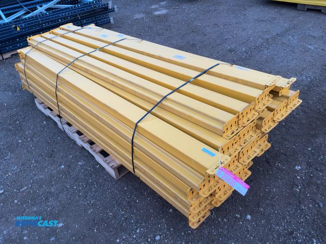 Lot 2-20935 - (46) Steel King 8' Teardrop Pallet Racking Cross Beams