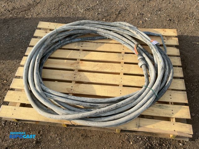 Lot 2-40838 - Used Heavy Duty Power Cable, Carol 4/C #2 AWG, unknown length