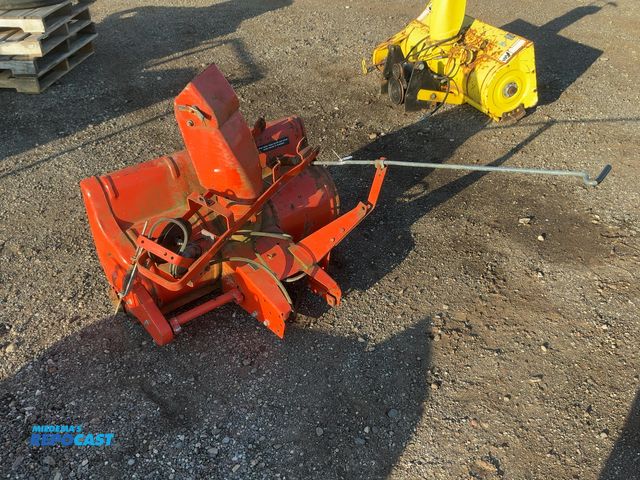 Lot 2-30490 - 36" Single Stage Snowblower Attachment, belt driven, manual chute adjustment