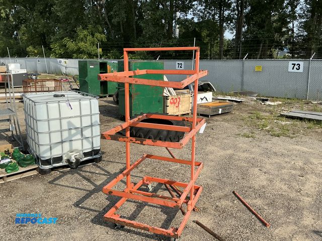 Lot 2-18165 - Roll Around Electricians Wire Spool Rack.