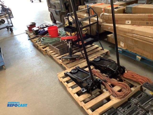 Lot 2-62002 - (4) skids of various tools and equipment