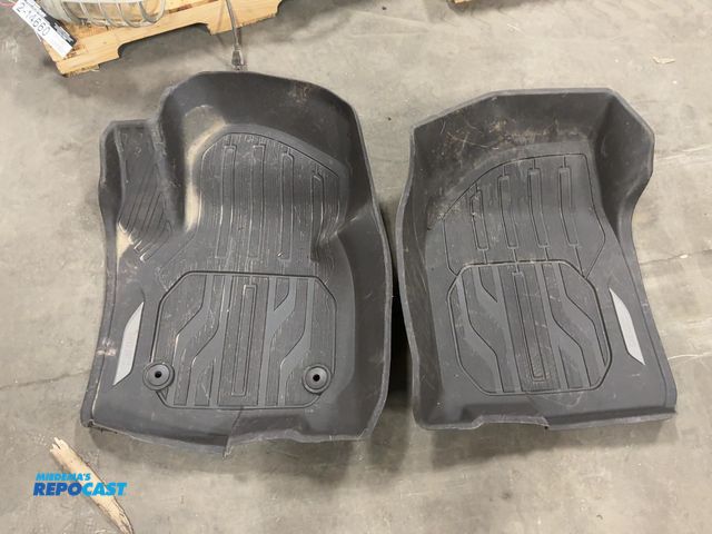 Lot 2-19364 - Lot of (2) Rubber GMC Floor Mats