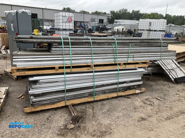 Lot 2-33302 - Skid of industrial garage door panels.