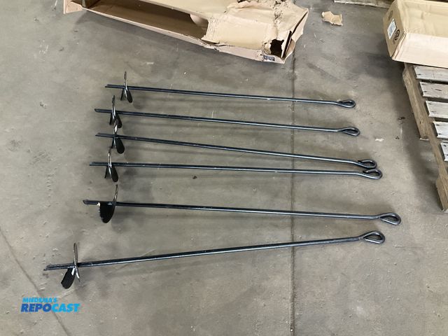 Lot 2-43265 - (6) new/unused Tie Down Anchor Eyes 5/8” x 48”L, p/n 59065