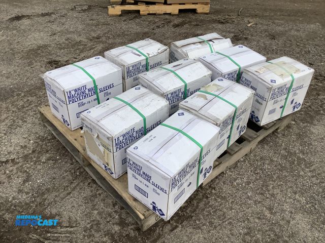 Repocast.com - Lot 2-38327 - Skid lot of (9) boxes of 18” machine made ...