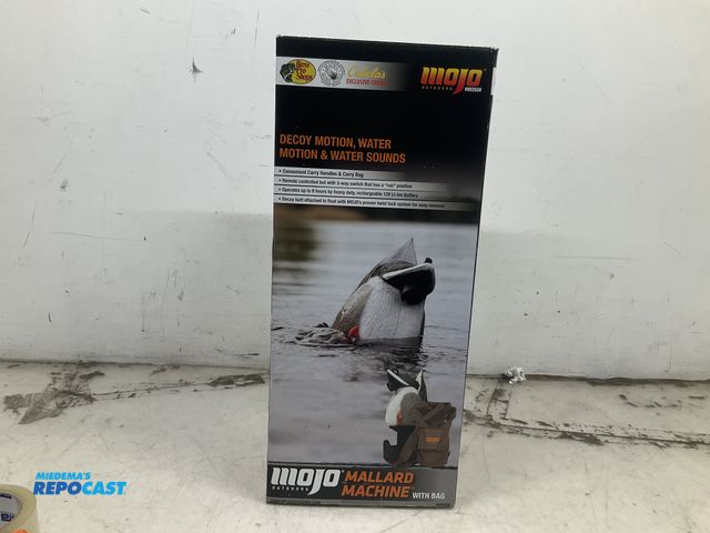 Lot 2-19315 - Mojo Outdoors Mallard Decoy Machine with Bag