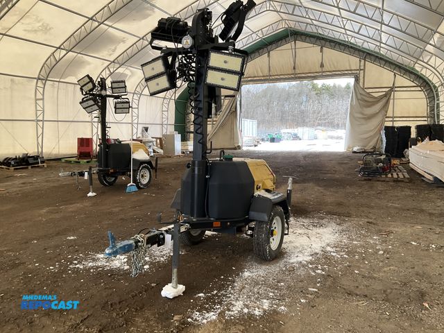 Lot 2-11086 - Allmand NIGHT- LITE GR-SERIES Towable Diesel Powered Portable Tower Lights