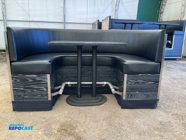 Lot 2-11205 - Authentic Court Side Suite Seats from Little Caesars Arena 4 Person Booth with Table.