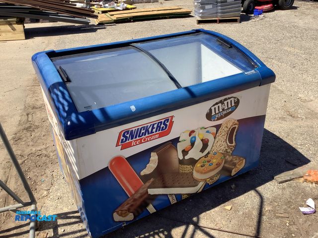 Lot 2-96066 - Cold tech ice cream cooler with measurements of approximately 28” x 28.5” x 47”