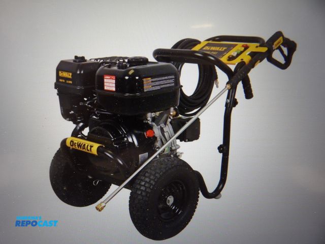 Lot 2-53962 - Dewalt: gas powered pressure washer,
Heavy-duty Cart, 3.5 gpm, 9/16 HP,
4,000 PSi, 4-Cycle engine, #...