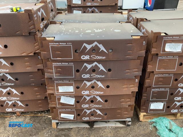 Lot 2-27553 - (10 boxes) of QR Stone dressed fieldstone walnut flats, 10 SQ. FT per box