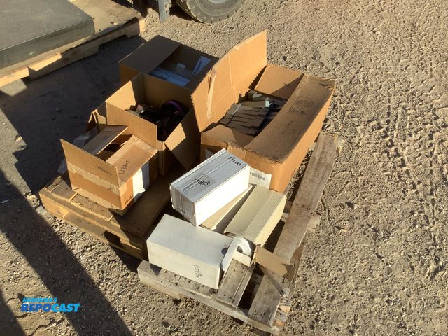 Lot 2-34811 - Skid Lot of HEPA Cartridges, Carbon GAC Cartridges, Air Filters, and Construction Materials
