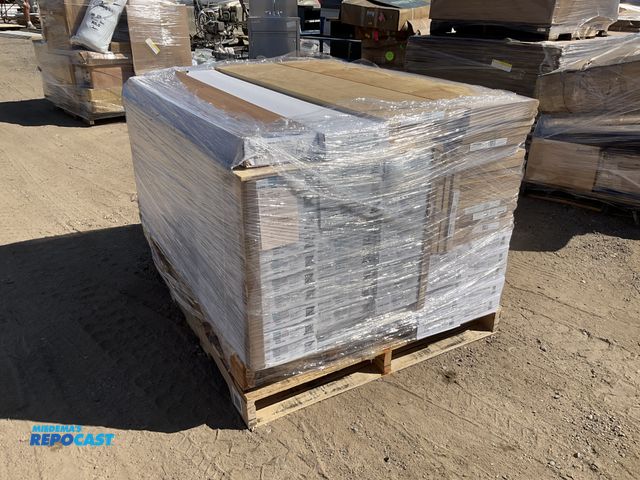 Lot 2-33371 - Stack of Flooring includes: Pine Tread 11½ x 48 &amp; RIGID CORE 7.01" X 48.62" X 6mm (overall) Wate...